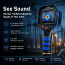 Gas Leak Detector Acoustic Camera Industrial Sound MEMS Partial