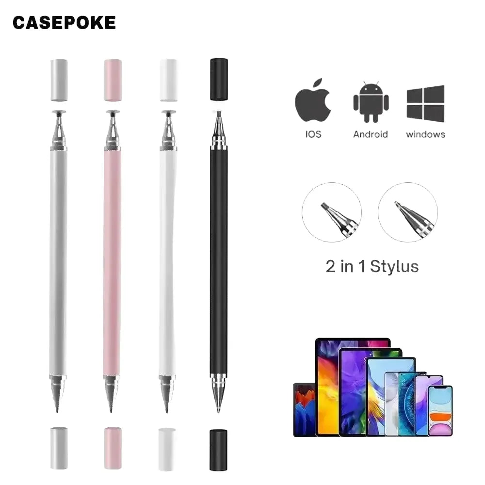 Precise Stylus Pen for iPad and iPhone — silver