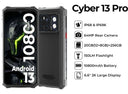 HOTWAV Cyber 13 Pro Rugged Smartphone with 10800mAh Battery