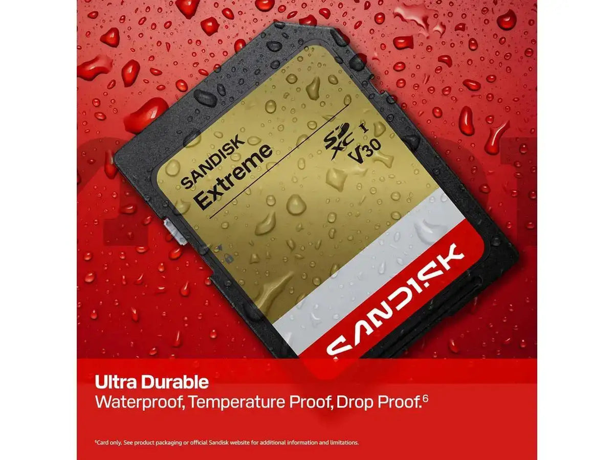 SanDisk 256GB Extreme SD Card High Speed