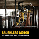 DCH133 20V Brushless Rotary Hammer Tool Lightweight Design