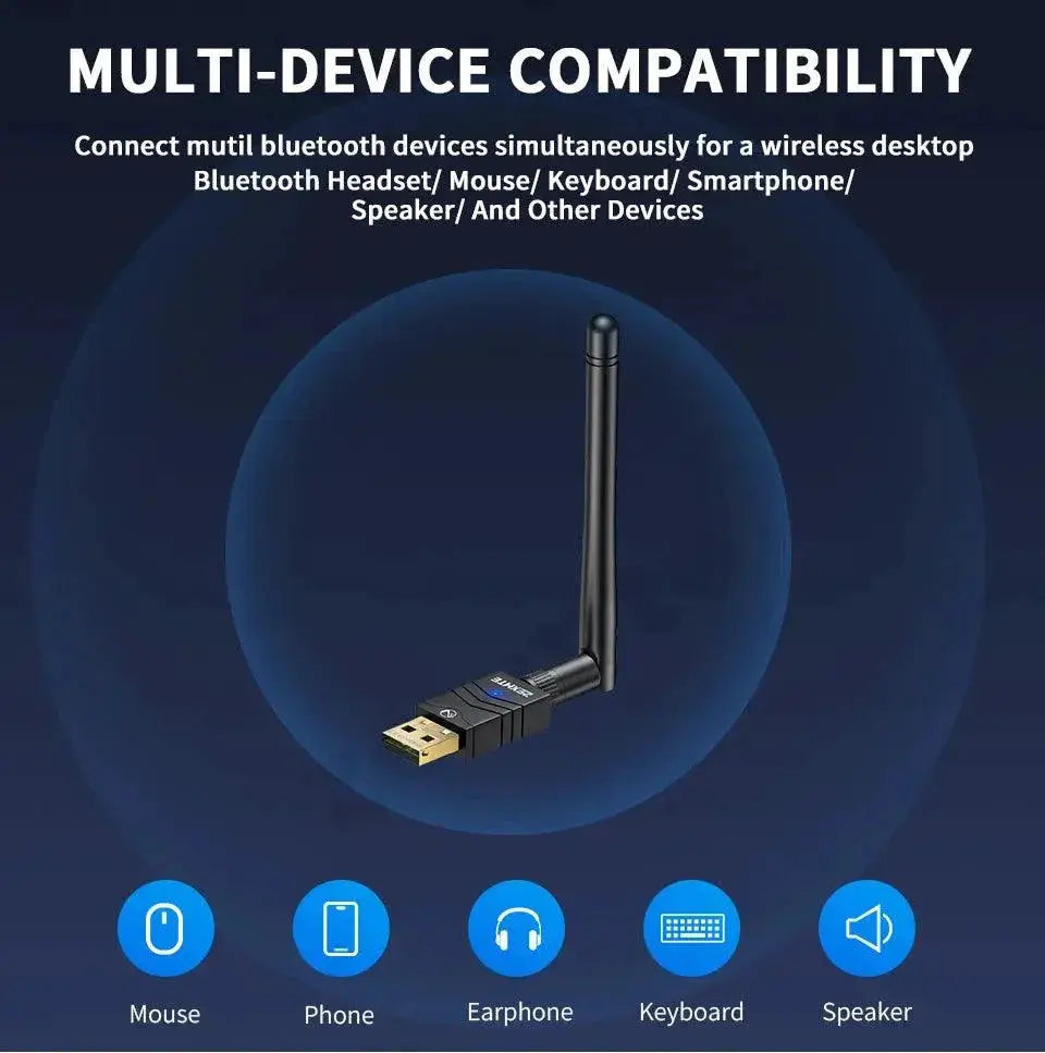 Zexmte Bluetooth Adapter Enhanced Wireless Audio Experience