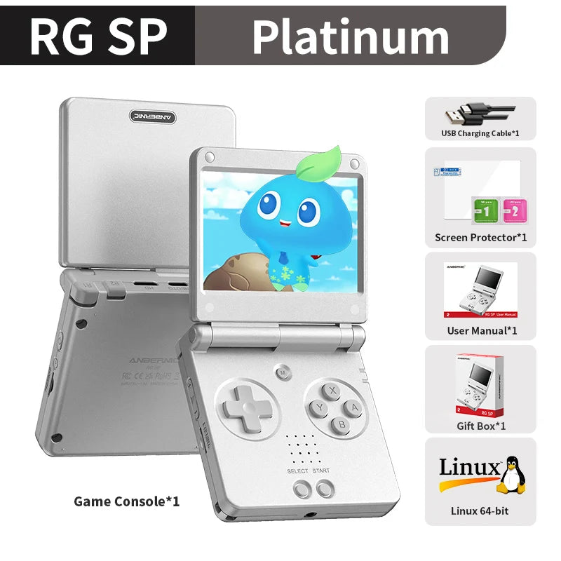 Anbernic RGSP Retro Flip Handheld Game Console " IPS Screen — product view 7