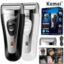 Rechargeable Electric Shaver - Long Battery Life
