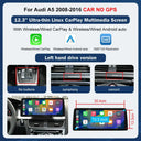 8.9 Inch and 12.3 Inch Audi A5 Car Multimedia Screen 2008-2016 Wireless CarPlay