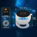 Galaxy Projector: 13 In 1 Aurora Night Light For Kids Adults