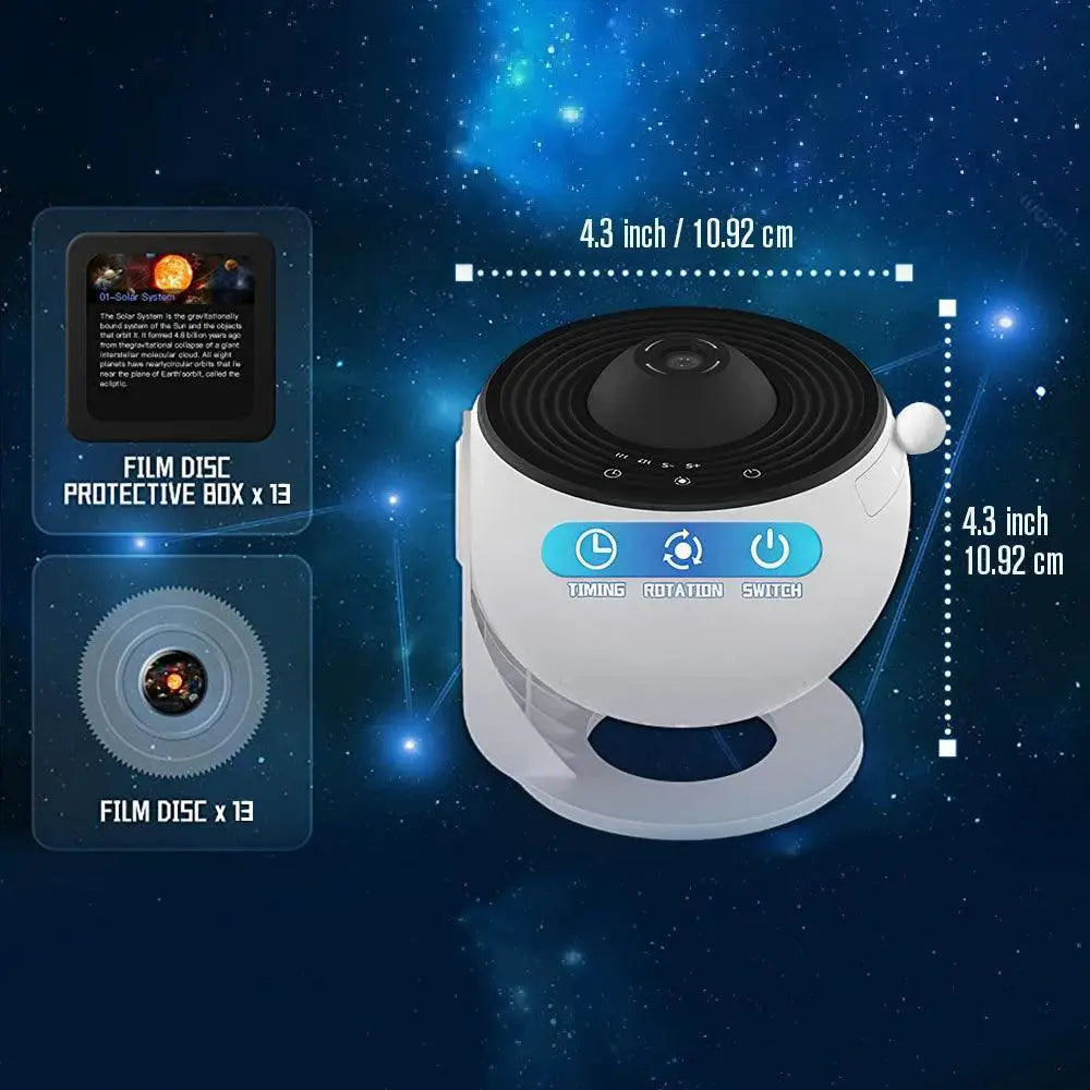 13 In 1 Galaxy Projector Aurora Night Light For Kids Adults