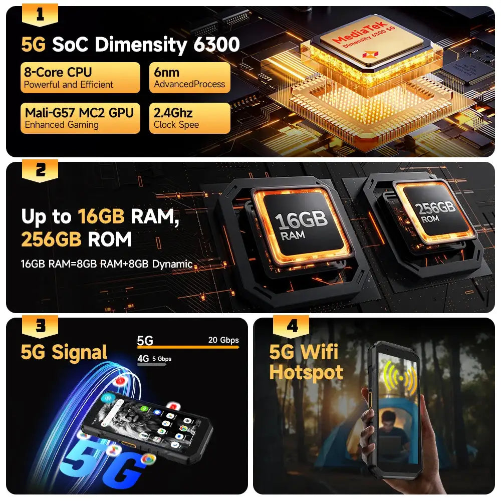 Ulefone Rugged Android Phone — product view 2
