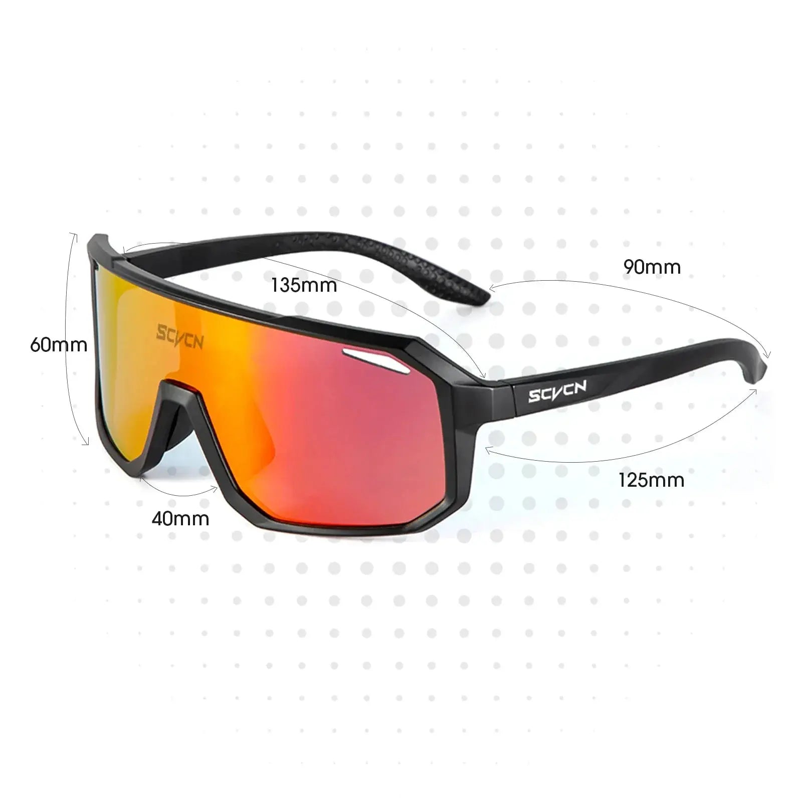 SCVCN Hot MTB Cycling Glasses UV400 Goggles For Men Women