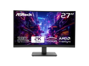 ASRock Phantom Gaming 27" QHD 2K 1440P 180Hz WITH AMD FreeSync Premium 95% DCI-P3 Curved Gaming Computer Monitor PG27QRT1B