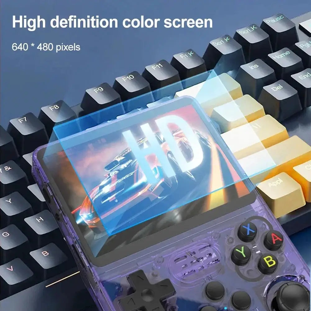 R36S Handheld Console Three Point Five Inch Retro Player