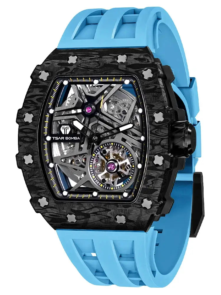 Automatic Skeleton Tonneau Watch — product image 10