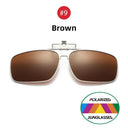 Polarized Clip-On Sunglasses for Men and Women UV400 Protection