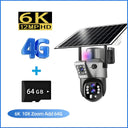 6K Solar Powered Outdoor Camera For Best Home Security