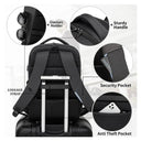 Men's 17.3'' Laptop Backpack Large Capacity Travel Bag
