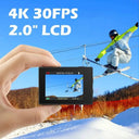 4K Action Camera For Outdoor Enthusiast Waterproof