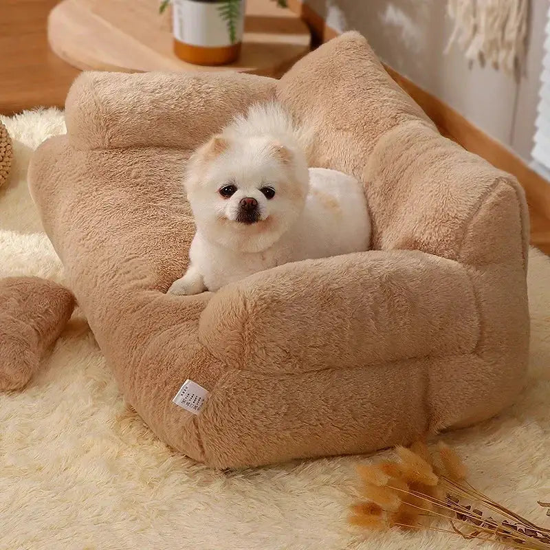 Cozy Plush Cat And Dog Sofa Bed Washable Warm Nest