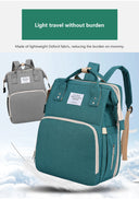 Folding Mommy Bag Lightweight Portable Crib Bed Backpack