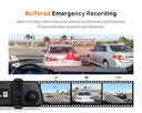 Smart Rearview Dash Cam for Drivers