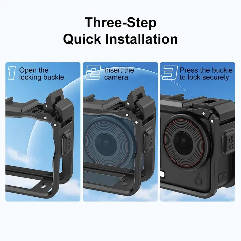 Puluz Dji Osmo Action Plastic