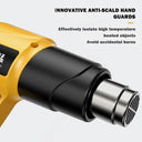 LCD Temperature Adjustable Compact Hot Air Gun 110V