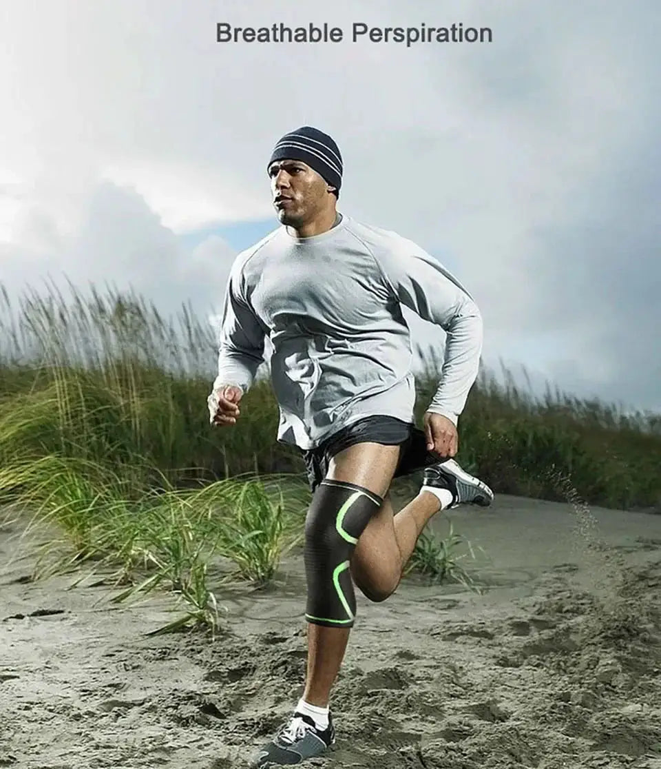 Winter Sports Knee Pads Non Slip Breathable Support