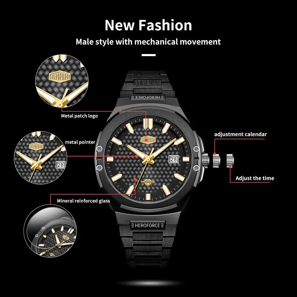 Heroforce Analog Date Waterproof Watch — product image 3