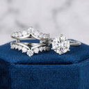Luxury Moissanite Engagement Ring