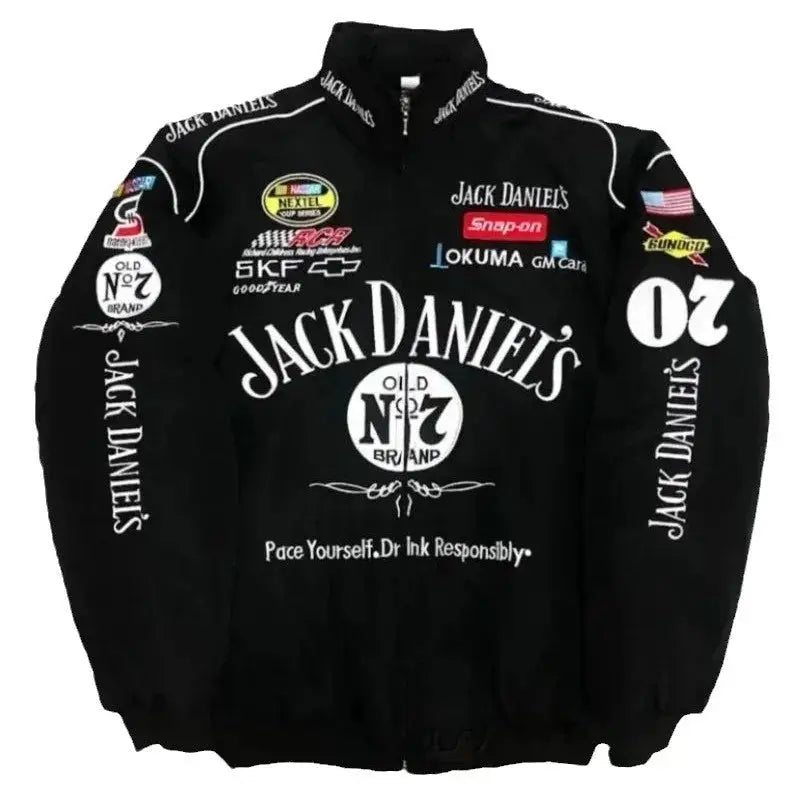 F1 Racing Suit Embroidered Long Sleeved Jacket For Couples