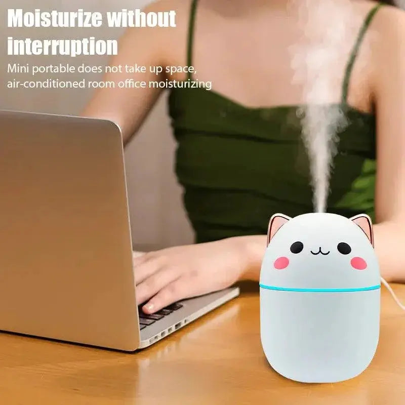 Mini Cute Cartoon Humidifier For Aromatherapy Comfort