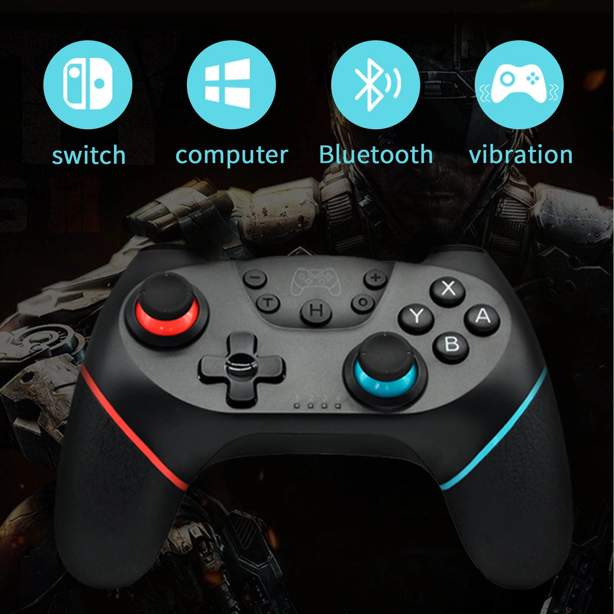 Control Bluetooth Wireless Usb Nintendo