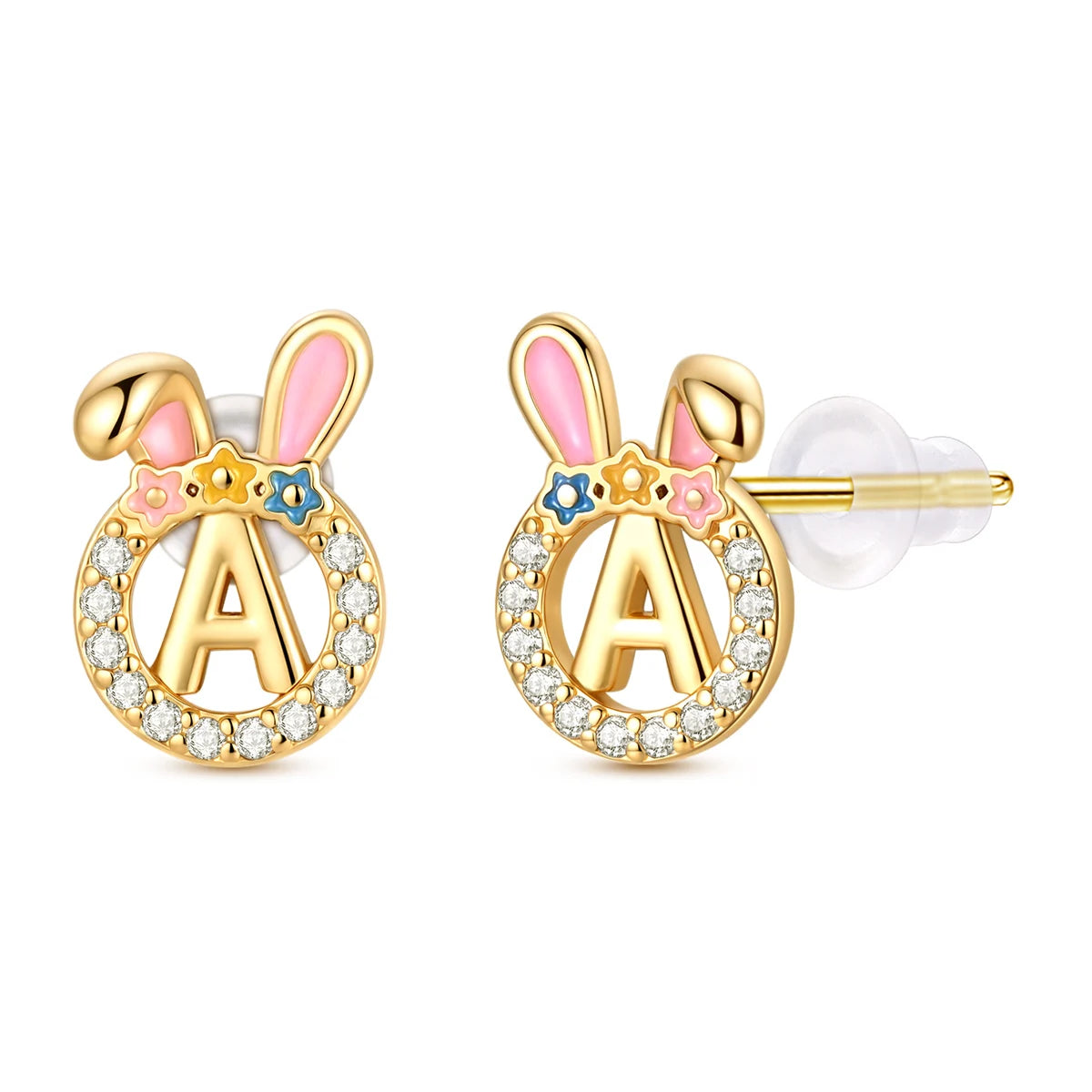 Mula Sterling Silver Girls Earrings