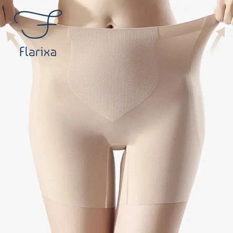 Flarixa Seamless High Waist Butt Lifter Shorts Tummy Control