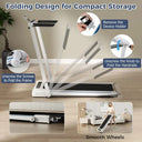 Removable Desk Treadmill for Home Workouts 2.5HP 12 Programs