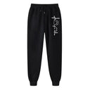 Women Sweatpants Elastic Waist Knit Comfort