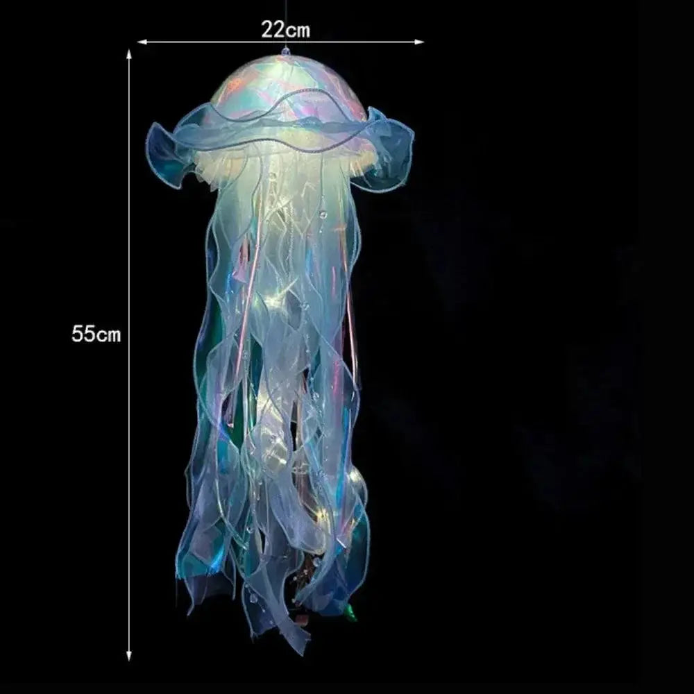 Jellyfish Flower Lamp Portable Bedroom Ambiance Light
