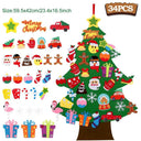 Personalized DIY Felt Christmas Tree Ornaments for Holiday Decor