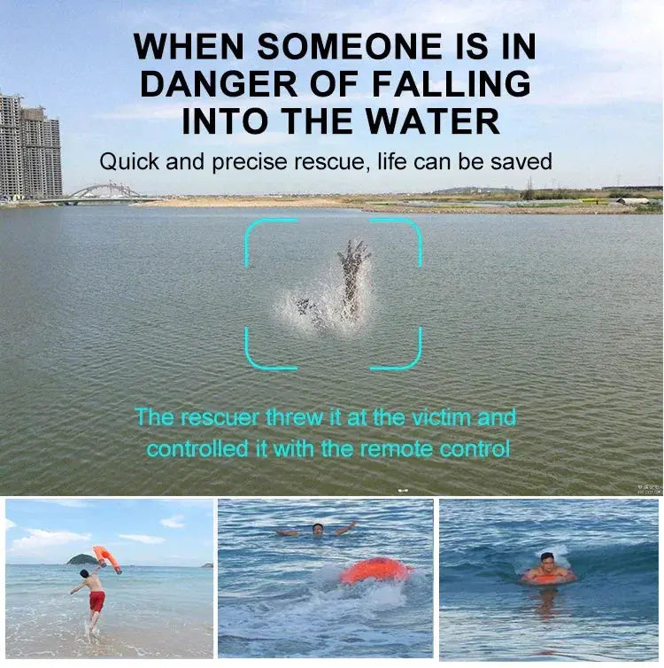Water Rescue Remote Control Electric Lifeboat Emergencies - OurLum.com