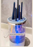 Hands-Free Makeup Brush Cleaner for Pros
