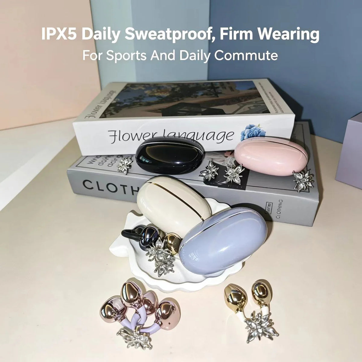 Open Hook Wireless Bluetooth Earbuds