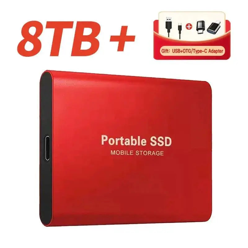 Fast External SSD for Pro On-The-Go — Black 2TB
