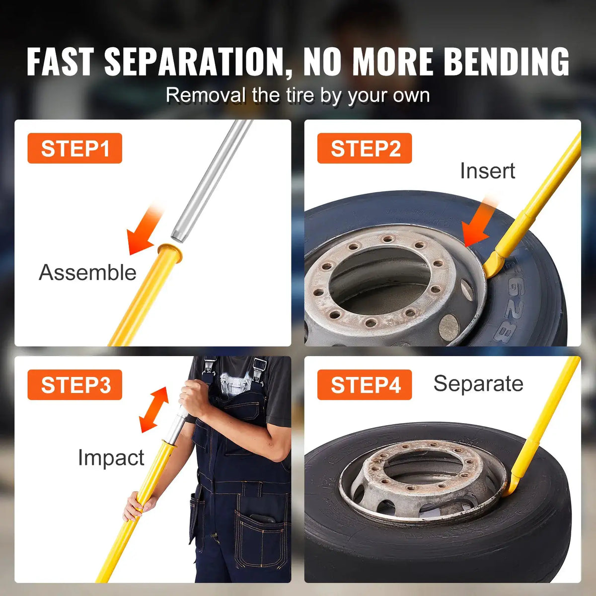Tire Bead Breaker Slide Hammer Tool — product image 6