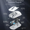 Lightweight Wireless Gaming Mouse for PC