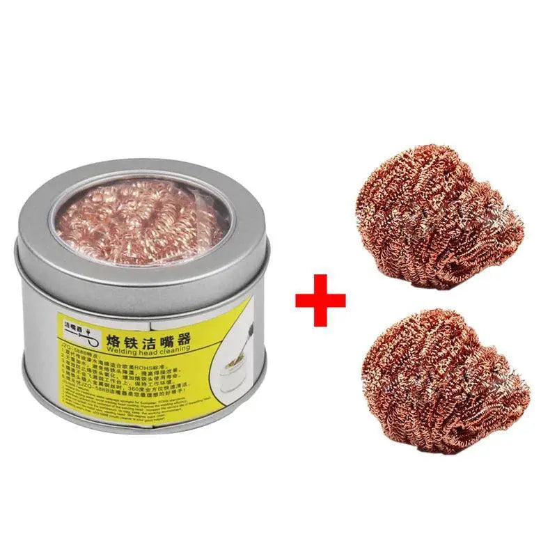 Soldering Iron Tip Cleaner Efficient Desoldering Ball Tool