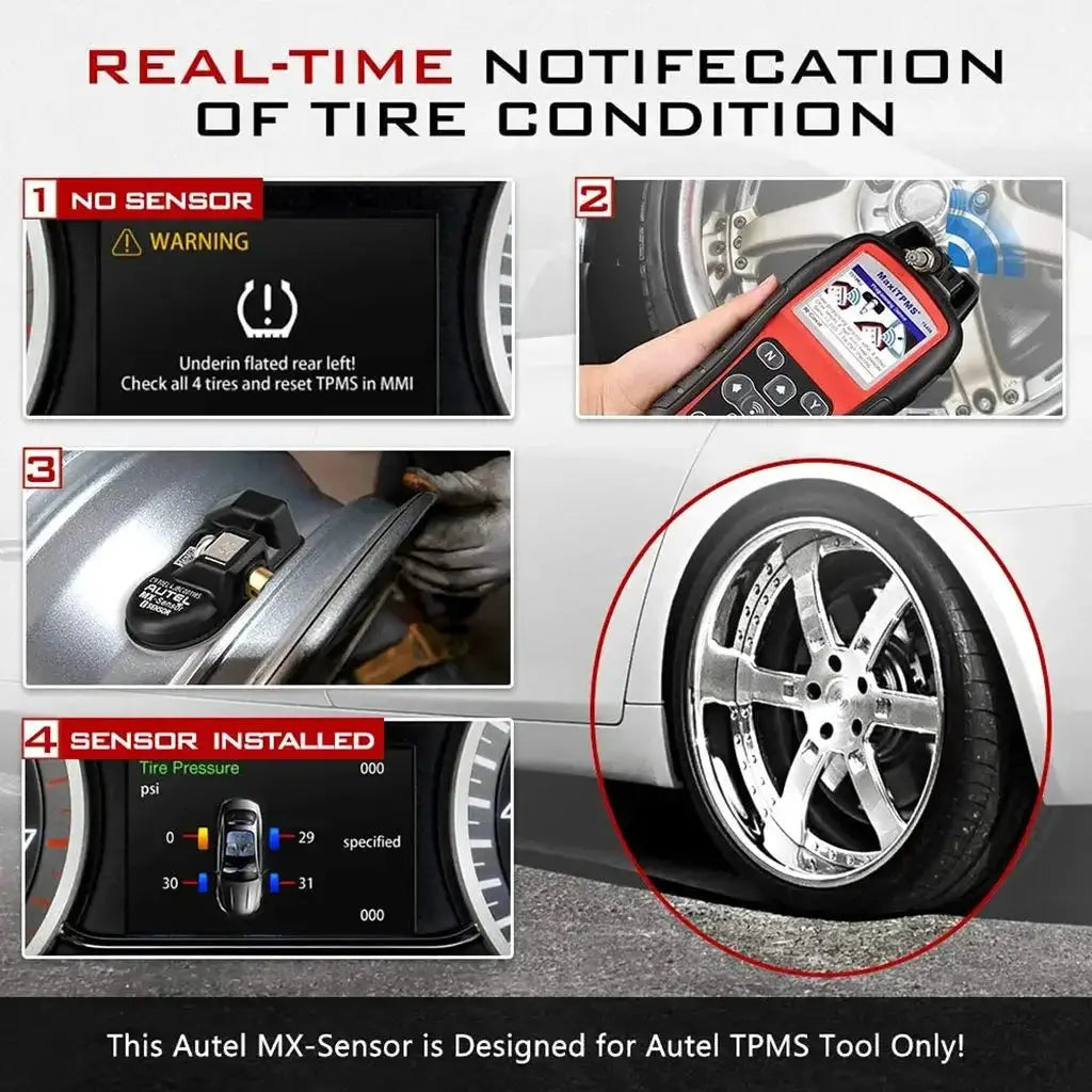 Autel MX Sensor Dual Frequency TPMS Tire 315MHZ 433MHZ