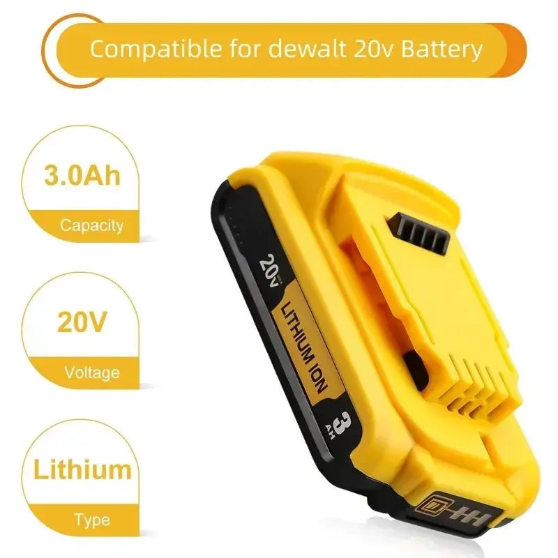 20V 3Ah DCB203 Li Ion Battery Replacement For Power Tools