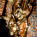 Gold Jesus Pendant Cuban Chain
