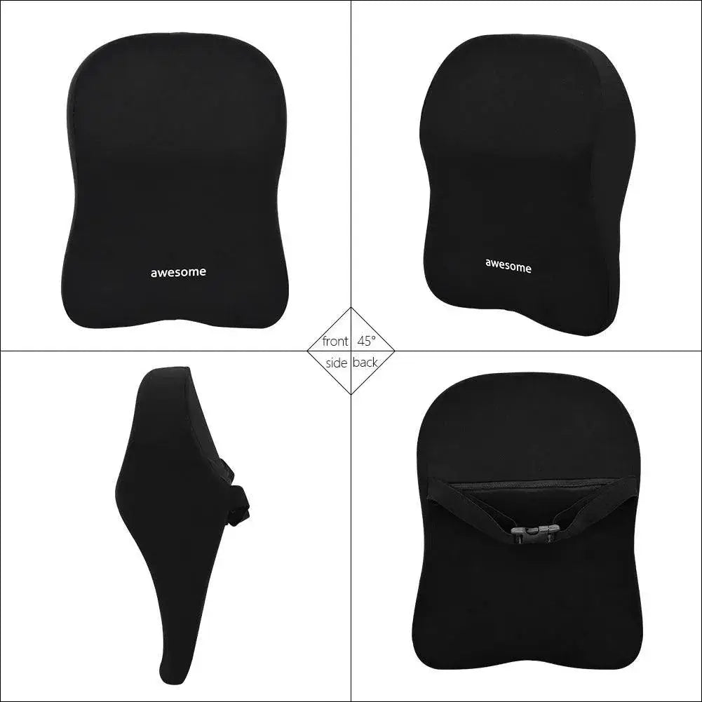 Ergonomic Memory Foam Lumbar and Neck Support for Cars