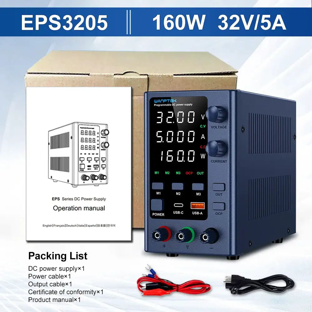 Wanptek DC Power Supply Lab PSU — product view 7