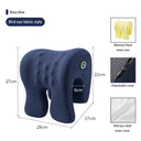 Ergonomic Memory Foam Neck Support Pillow for Travel Comfort